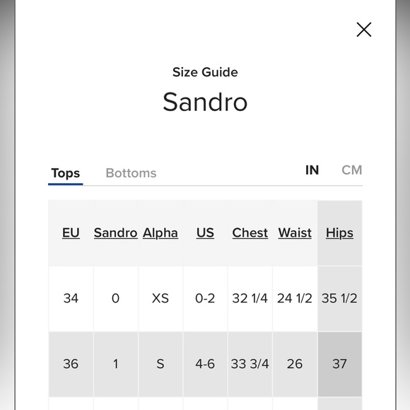 Sandro Marine Metallic Botanical Jacquard Blouse - Picture 12 of 13